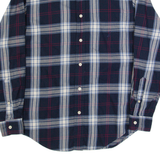NAUTICA Mens Shirt Blue Check Long Sleeve S