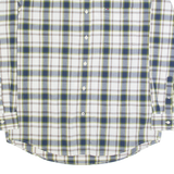 TOMMY HILFIGER Mens Shirt Blue Check Long Sleeve L