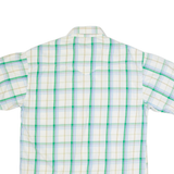 WRANGLER Mens Shirt White Check M