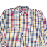 CHAPS RALPH LAUREN Mens Shirt Red Check Long Sleeve XL