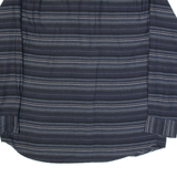 WRANGLER Mens Shirt Blue Striped Long Sleeve XL