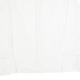 LINEA HB Mens Formal Shirt White 90s Long Sleeve L