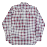 TOMMY HILFIGER Mens Shirt Red Check Long Sleeve M