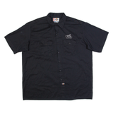 DICKIES Mens Worker Shirt Black 2XL