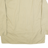 DICKIES Mens Worker Shirt Beige Long Sleeve L