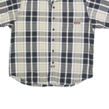 DICKIES Mens Shirt Blue Check M