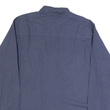 JOOP! Mens Shirt Blue Check Long Sleeve L
