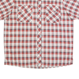 SHERPA Mens Shirt Red Check L