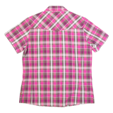 VAUDE Womens Shirt Pink Check S