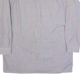 SIRNA Mens Shirt Grey 90s Check Long Sleeve L