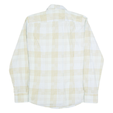 HUGO BOSS Slim Fit Mens Shirt Blue Check Long Sleeve M