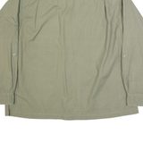 Mens Plain Shirt Blue Long Sleeve XL