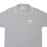 LACOSTE Mens Polo Shirt Grey S