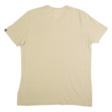 ADIDAS Mens T-Shirt Beige L