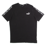 PUMA Mens T-Shirt Black L