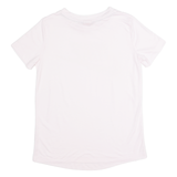NIKE Womens T-Shirt Pink XS