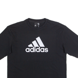 ADIDAS Oversized Womens T-Shirt Black XS