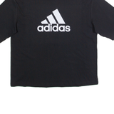 ADIDAS Oversized Womens T-Shirt Black XS