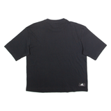 ADIDAS Oversized Womens T-Shirt Black XS