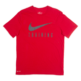 NIKE Training Mens T-Shirt Red M