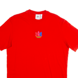 ADIDAS Mens T-Shirt Red M