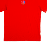 ADIDAS Mens T-Shirt Red M