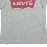 LEVI'S Womens T-Shirt Grey S