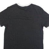 ADIDAS Womens T-Shirt Black UK 8