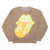 THE ROLLING STONES Mens Sweatshirt Brown M