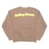 THE ROLLING STONES Mens Sweatshirt Brown M