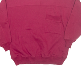 SYCAMORE Womens Sweatshirt Red High Neck S