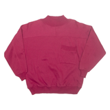 SYCAMORE Womens Sweatshirt Red High Neck S