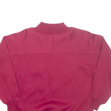 SYCAMORE Womens Sweatshirt Red High Neck S