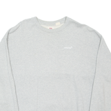 LEVI'S Womens Sweatshirt Grey S