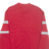 GUESS Mens Sweatshirt Red L