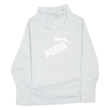 PUMA Womens Sweatshirt Grey High Neck XL
