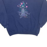 NORTHERN REFLECTION Womens Sweatshirt Blue S