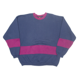 HANES Mens Sweatshirt Blue L