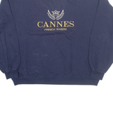 Cannes French Riviera Mens Sweatshirt Blue XL