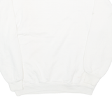 JERZEES National Championship Mens Sweatshirt White USA L