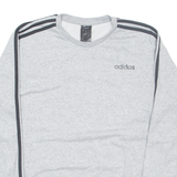 ADIDAS Mens Sweatshirt Grey M