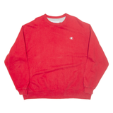 CHAMPION Mens Sweatshirt Red 2XL