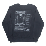 RUSSELL ATHLETIC Mens Sweatshirt Black L