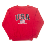 DC Washington Dc Mens Sweatshirt Red USA M