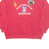 LEE Martinsville Artesians Mens Sweatshirt Red USA L