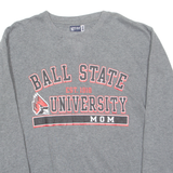 GEAR Ball State University Mens Sweatshirt Grey USA M