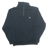 NAUTICA Mens Sweatshirt Blue 1/4 Zip M
