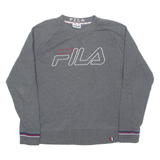 FILA Mens Sweatshirt Grey L