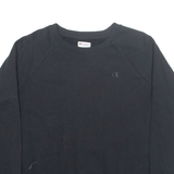 CHAMPION Mens Sweatshirt Black M