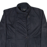 BEN SHERMAN Mens Overcoat Jacket Black M